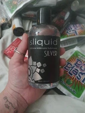 Sliquid Silver Silicone Lube Glycerine & Paraben Free Personal Lubricant