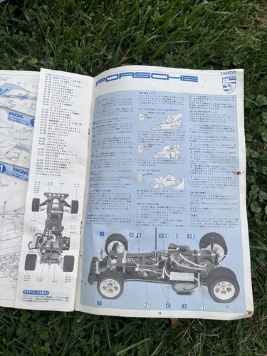 Tamiya 1/12 Porsche 956 RC Car Box & Paperwork Only 1984 Japan RM Racing Master - Picture 18 of 20