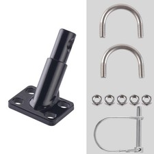 Metal Bike Trailer Hitch Coupler for Kids and Pets Reliable and Compact