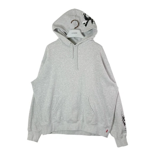 Sweat à capuche Supreme 23FW BOUNTY HUNTER petit sur sweat à capuche gris taille M occasion