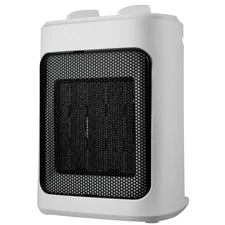 Mainstays 1500W Ceramic Fan-Forced Electric Space Heater White Open Box