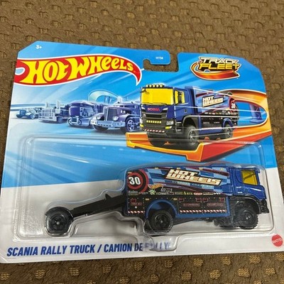 Hot Wheels Track Fleet SCANIA RALLY TRUCK Die-Cast Car