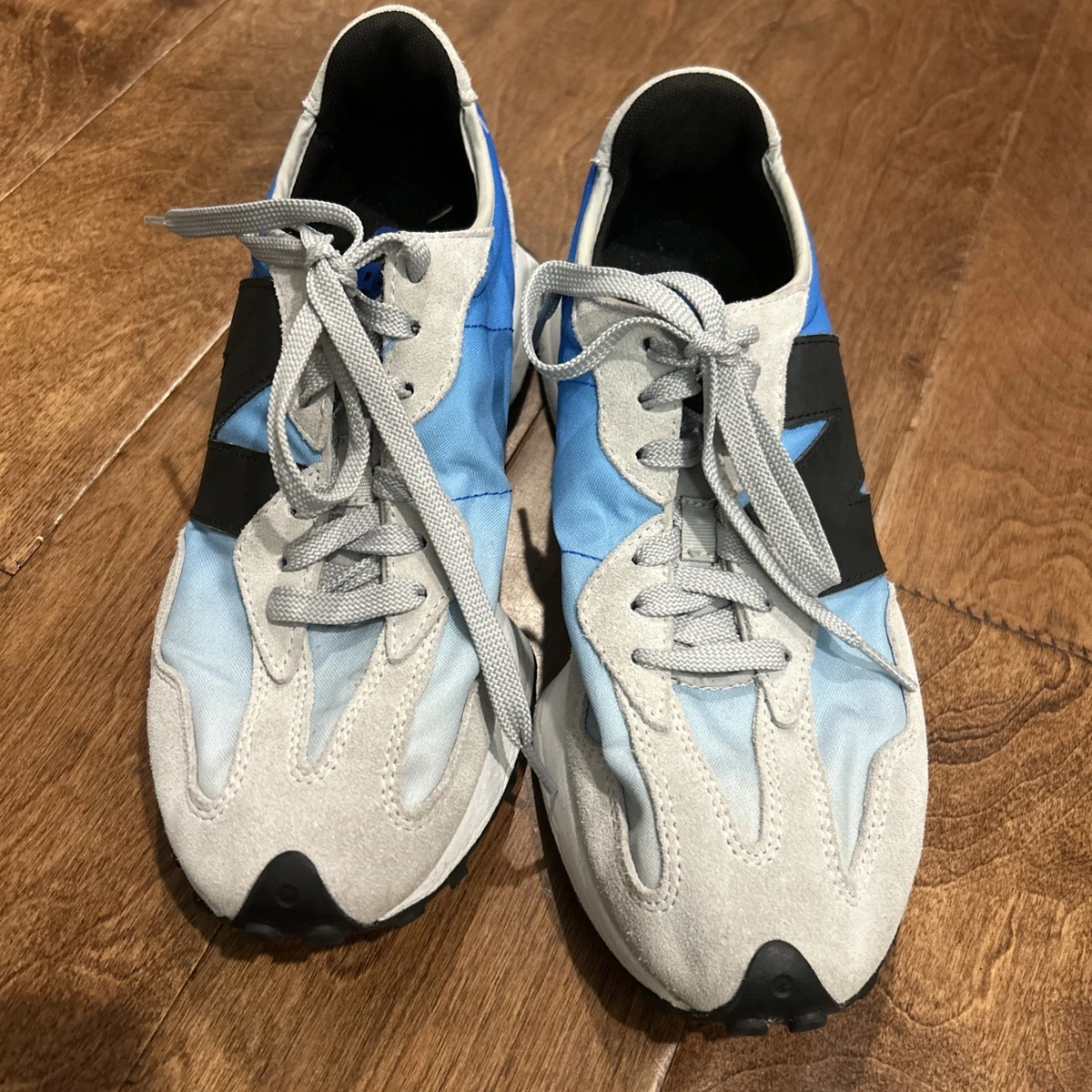 New Balance 327 Light Aluminum Cobalt Blue for sale | eBay display picture 1