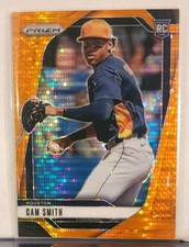 2025 Panini Prizm - Cam Smith - #263 Orange Pulsar /399 - Astros
