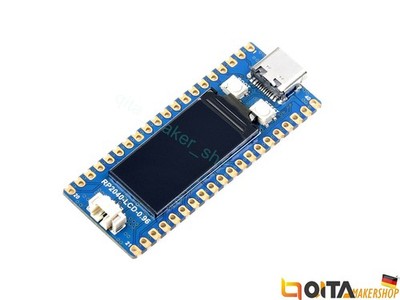 WaveShare RP2040-LCD-0.96 MCU Board mit IPS LCD-Display, Dual-Core, RP2040 Chip