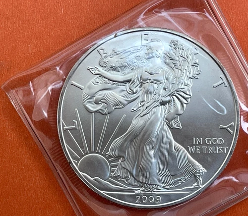 2009 American Eagle Silver Dollar Uncirculated 1 oz bullion coin .999