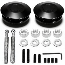 2 Pack Quick Latch Hood Pins Universal 2.44" Diameter Quick Release Latch Push B