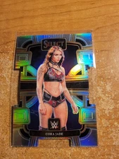 2024 Panini Select WWE - Concourse Cora Jade #67 Silver Prizm Die-Cut