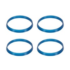 4 Pcs Seal Ring Silicone Washer, 50mm/1.97" Gasket Seals 1 7/8 Inch, Blue