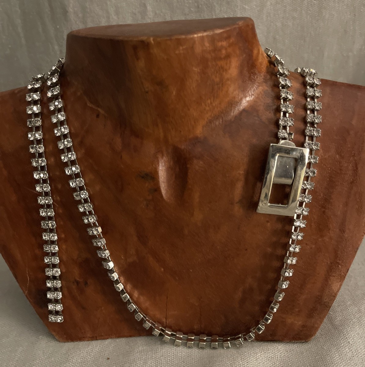 Secondhand silver-tone chain belt 90s Silver Tone Ring Chain Belt | Chaink Link Belt  main image 4