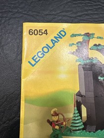 CRISPY Lego Legoland Castle 6054 Forestmens Hideout Instruction Manual Book ONLY