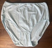 Vtg Second Skin Nylon Panties Silky Soft High Cut Brief Panty Sz 7 Barely There