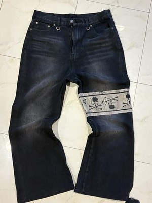 mastermind japan x project g/r bootcut jeans
