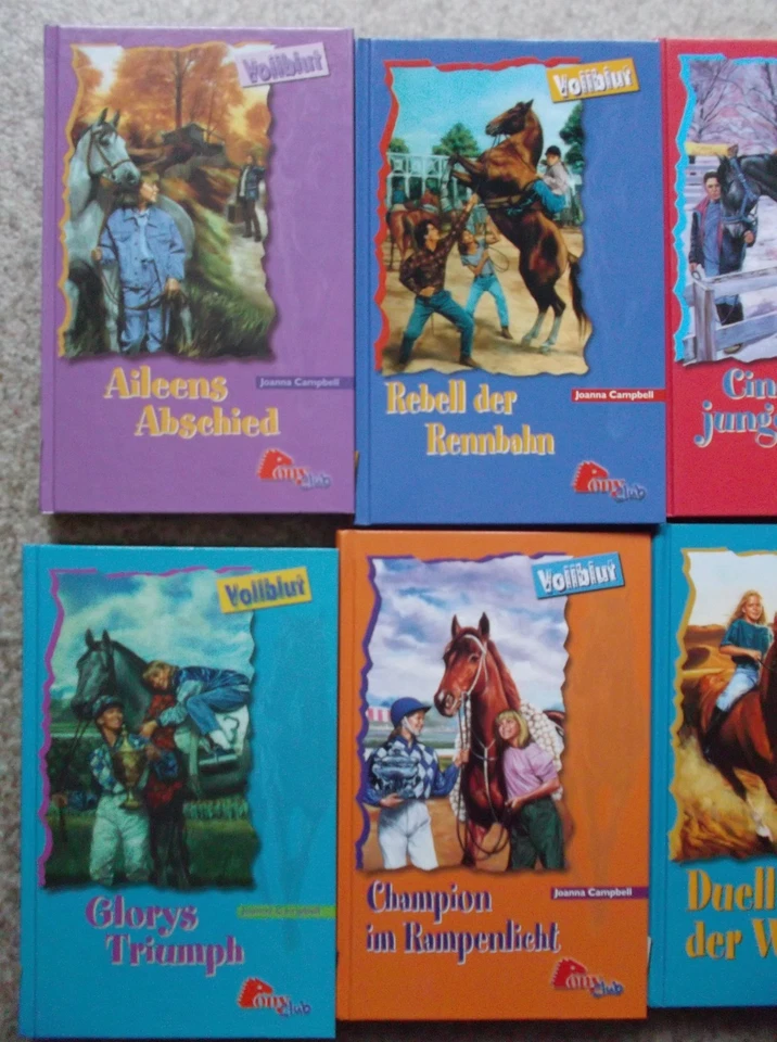 Pony Club - Vollblut - 10 Pferdebücher,  Mädchenbücher - Bild 3 von 4