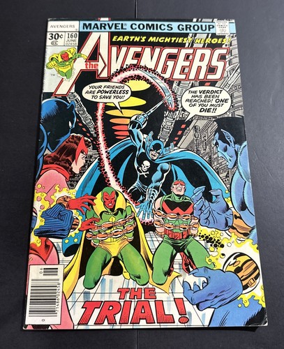 The Avengers #160, Jun 1977, 4.5 +, Grim Reaper A2 | eBay
