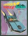 1966  Batman Coloring Book Unused Vintage Watkins Strathmore  Batmobile rare