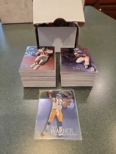 1999 Football Skybox Molten Metal 125 card Complete Set 1-125