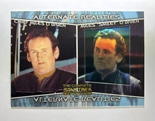 THE COMPLETE STAR TREK DEEP SPACE NINE ALTERNATE REALITIES  AR3 MILES O'BRIEN