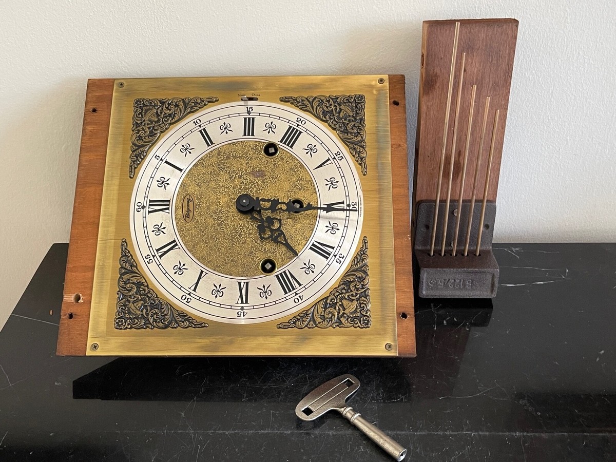 Ridgeway Company Model 706 Movement O Wall Clock Mechanism Parts
