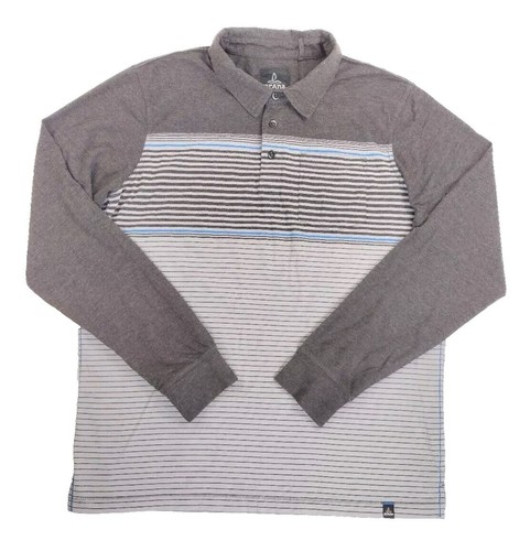 Chemise Eden Park homme XL rayée bleu blanc rouge col contrastant - Vêtements