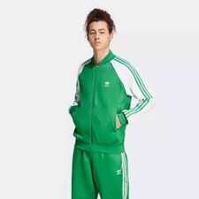 Adidas Originals Classics+ SST Tracksuit Green/White-Size XS-Genuine-RRP £145
