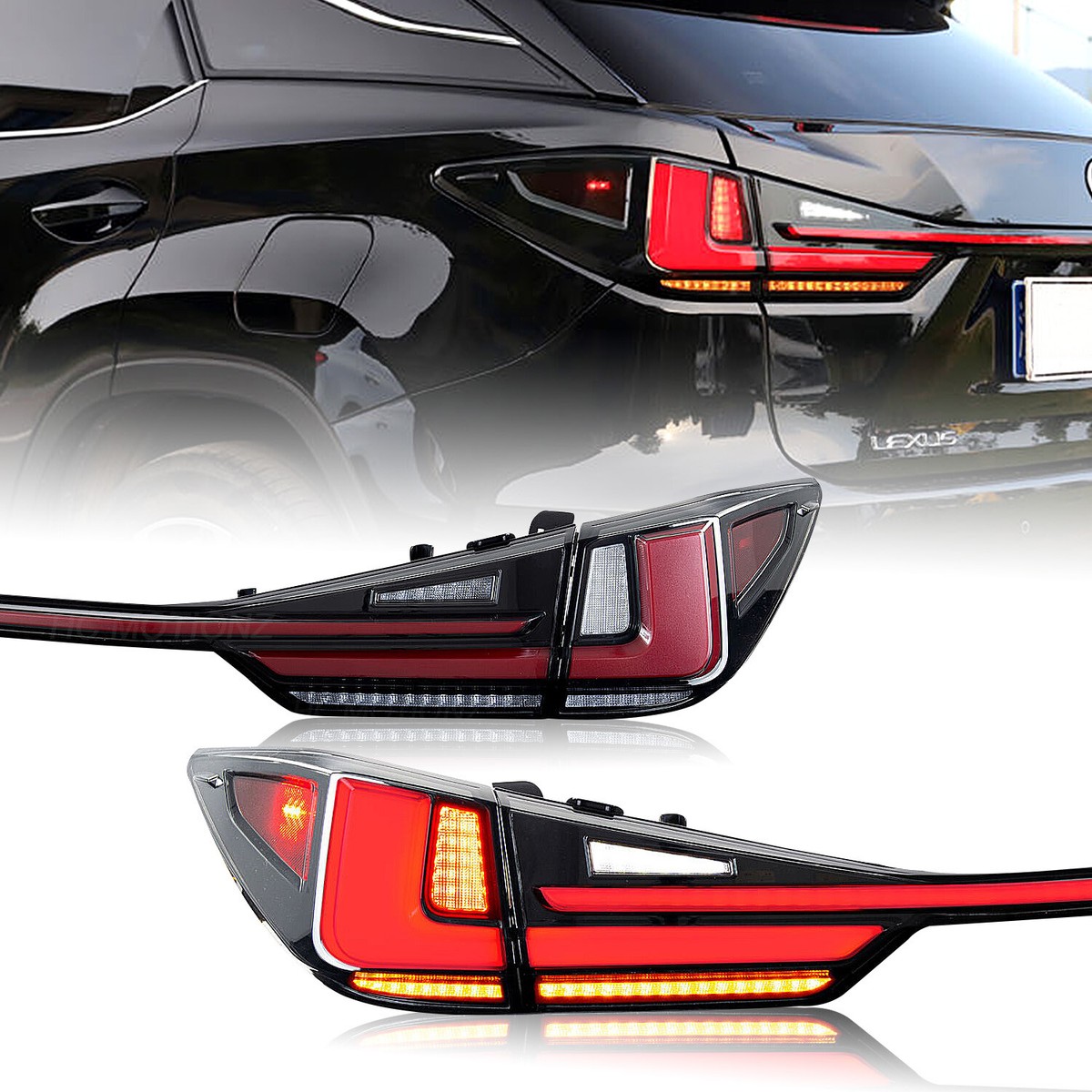 LED Tail Lights For Lexus RX350 RX 450h F 2016-2022 With Trunk