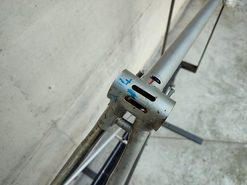 Piazzalunga - COLUMBUS Steel Road Frame (size 52cm) 70s - Telaio Made in Italy - Imagen 23 de 24