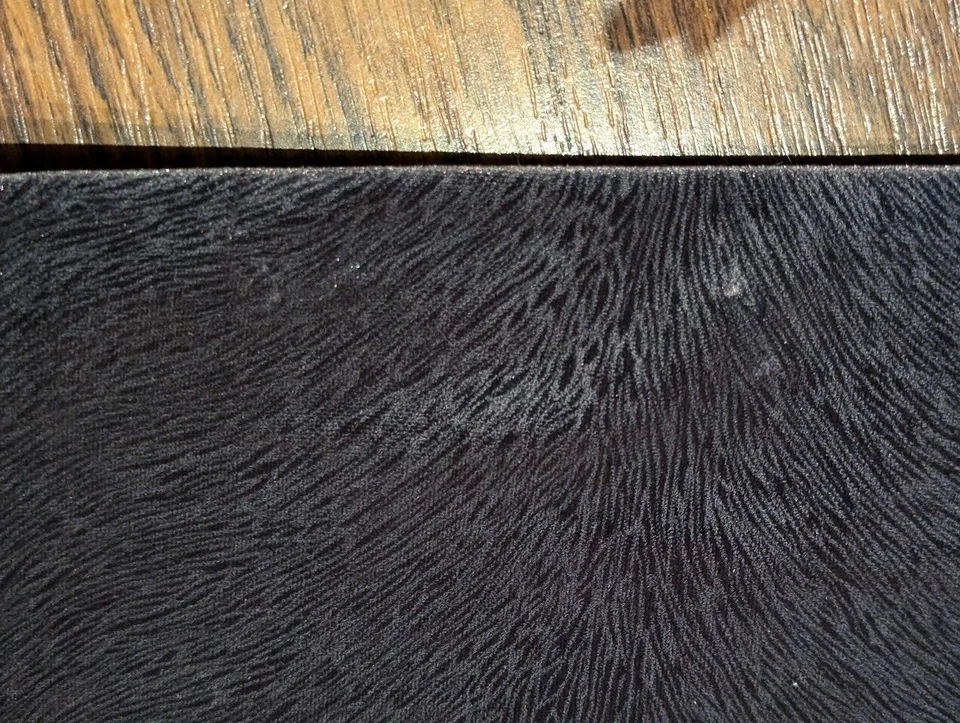 FALDA MAXI/HASTA EL TOBILLO TERCIOPELO GRIS estampado de piel negra elástica noche gótica XS 1E Foto 4 de 4