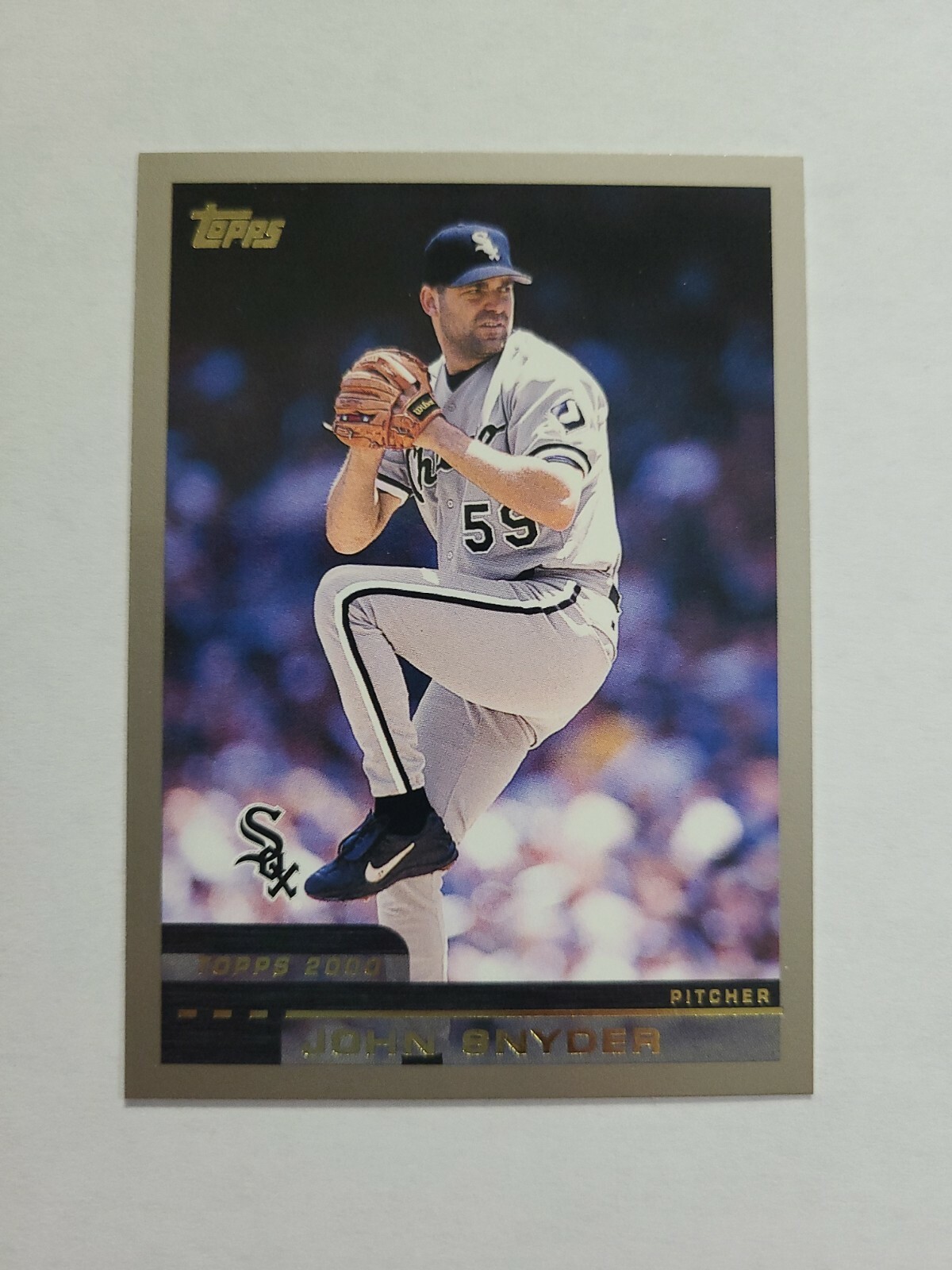 JOHN SNYDER 2000 TOPPS BASEBALL CARD # 154 E2629