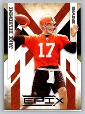 2010 Panini Epix #22 Jake Delhomme Cleveland Browns Football Card