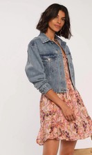 Heartloom Kaela Denim Jacket Size S/small. New With Tags. Retails $98