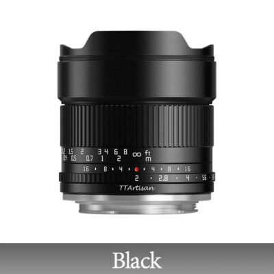 TTArtisan 10mm F2 ASPH APS-C wide-angle lens is suitable for Canon Black USA
