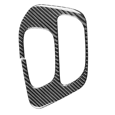 For Dodge Challenger 2015-2020 Carbon Fiber Interior Gear Shift Panel Cover Trim