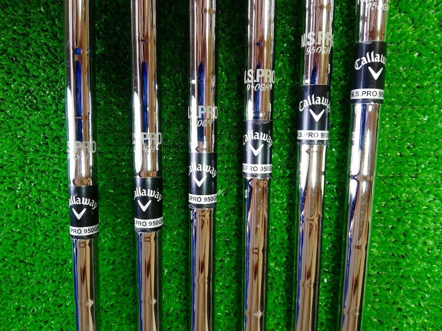 Golf Iron Set Callaway X2 HOT N.S.PRO 950GH (R) 6pcs 5-P JAPAN | eBay