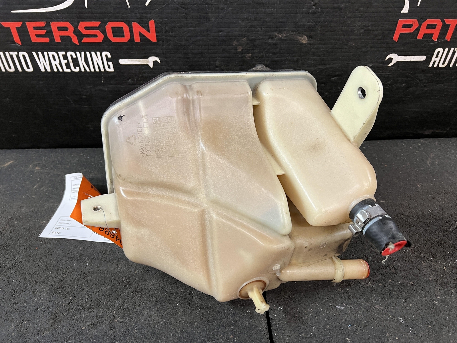 14-17 MASERATI GHIBLI 3.0 RADIATOR COOLANT OVERFLOW EXPANSION TANK RESERVOIR