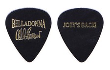 Belladonna Al Romano Signature Joey's Back Black Guitar Pick - 2010 Tour Anthrax