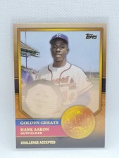 Hank Aaron 2012 Topps Baseball Golden Greats #GG54 NrMt