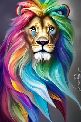 Lion Sticker Decal