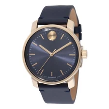 Movado 3601173 Men's Bold Dark Blue Dial Quartz