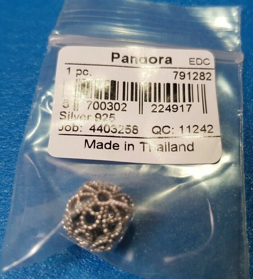Pandora Rosen Offen Charm Silber (791282) - Bild 3 von 3