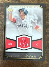 2012 Topps Gold Futures Boston Red Sox Baseball Card #GF22 Ryan Lavarnway