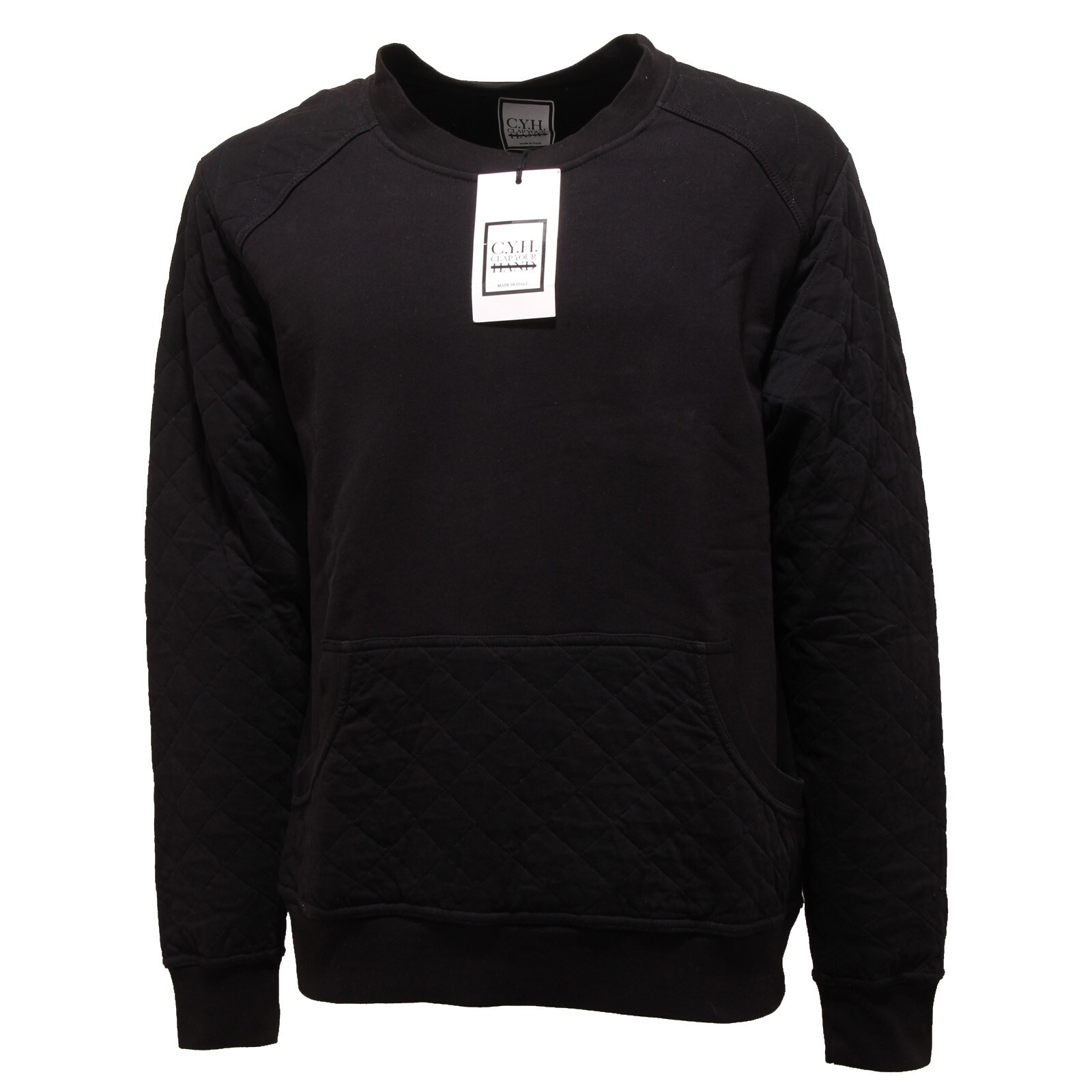 7669Р свитер felpa nera garzata uomo C.Y.H. ХЛОПНИ В ЛАДОШИ мужской