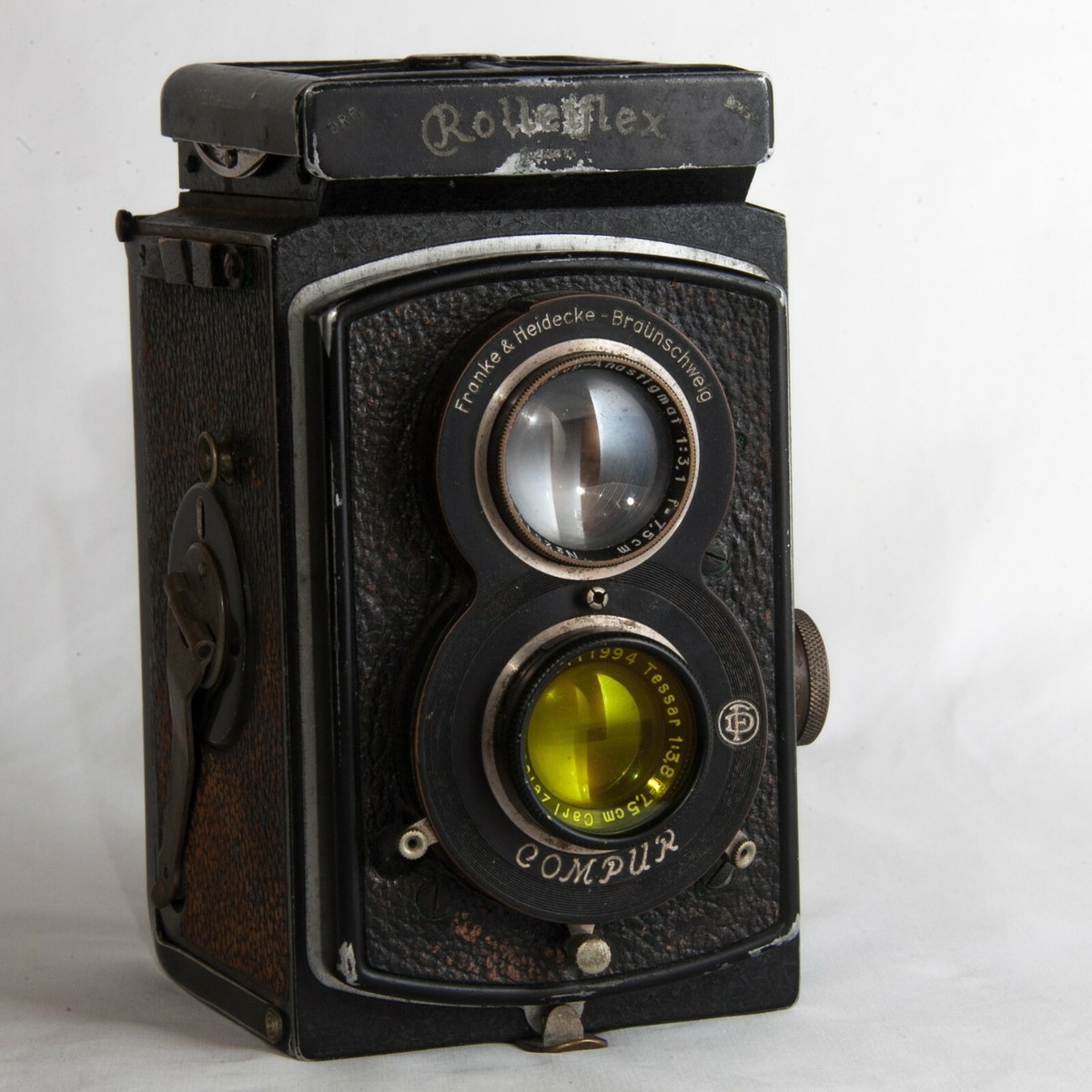 Original Yellow Filter 28.5mm Rolleicord Art Deco Rolleiflex