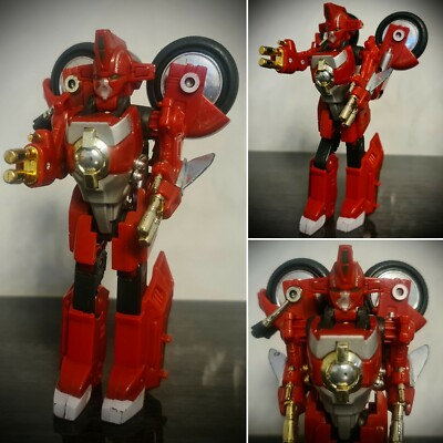 4770.テンヨー ジーニーの変身コレクション Sega 1996 Choukou Senshi Changerion Shanzerion Rikushinki