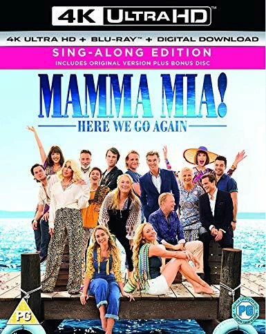 Meryl Streep Blu-ray Mamma Mia! DVDs & Blu-rays