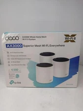 TP-Link Deco AX3000 WiFi 6 Mesh System(Deco X55) - Covers up to 6500 Sq.Ft