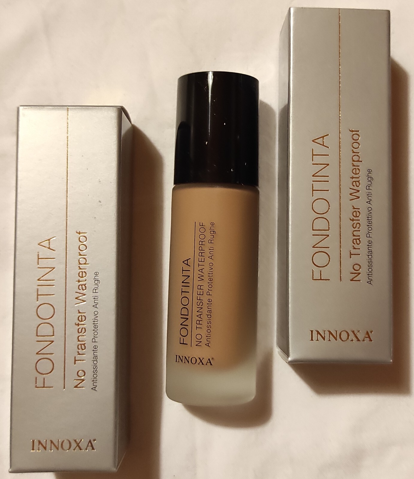 Innoxa Fondotinta N.15 Waterproof No Transfer - Offerta Bipacco 2x30ml
