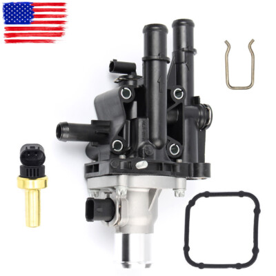 Coolant Thermostat Housing For 2009-2011 Chevy Aveo Aveo5 / Pontiac G3 1.6L 2009