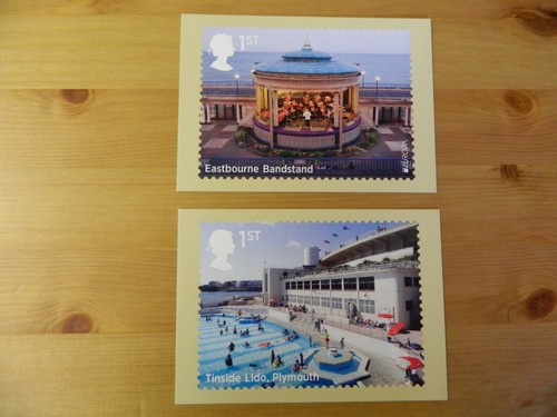 2014 SEASIDE ARCHITECTURE SET OF 11 PHQ CARDS(No393)IN MINT CONDITION-SEE PHOTOS - Picture 3 of 8