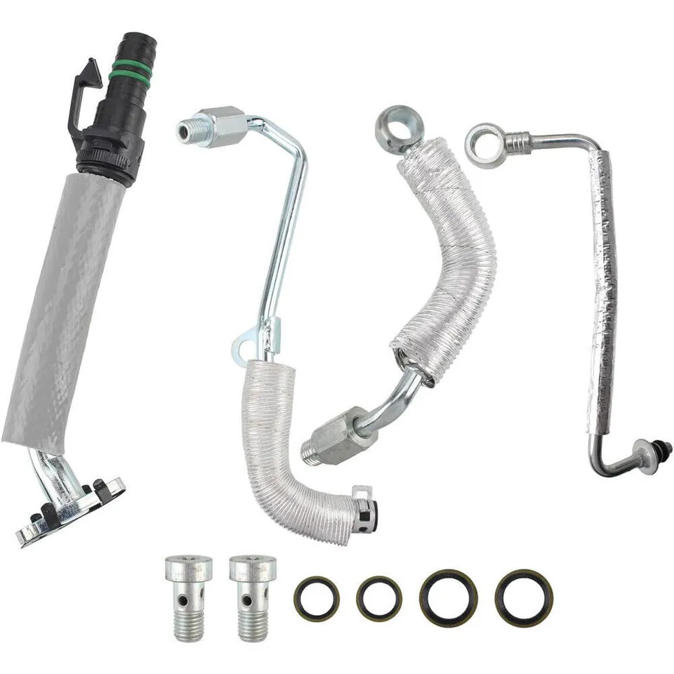 For Chevy Cruze Buick GM 1.4L Fitting Kit Turbo Charger Coolant Return Hose Line